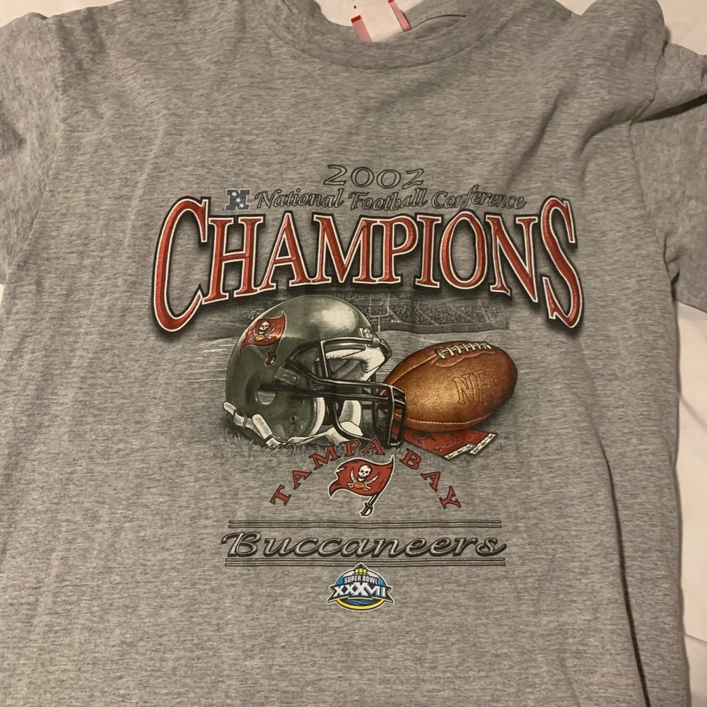 2002 Buccaneers NFC Championship shirt